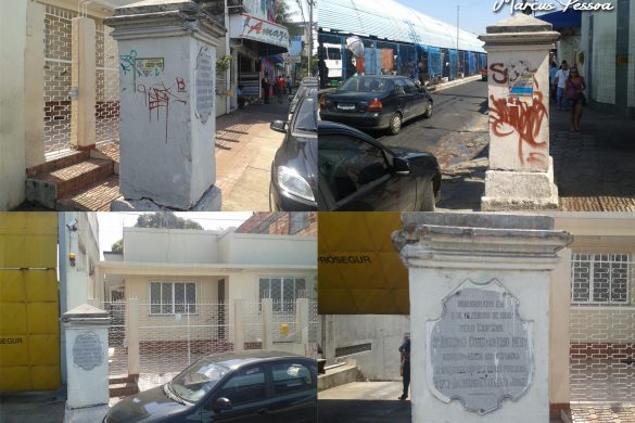 Marco Inaugural da Rua João Coelho (1906), Atual Avenida Constantino Nery.