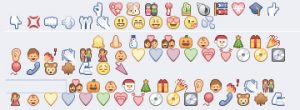 Emoticons do WhatsApp para o Facebook