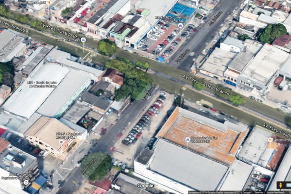 A Curva da Morte no bairro da Cachoeirinha em Manaus