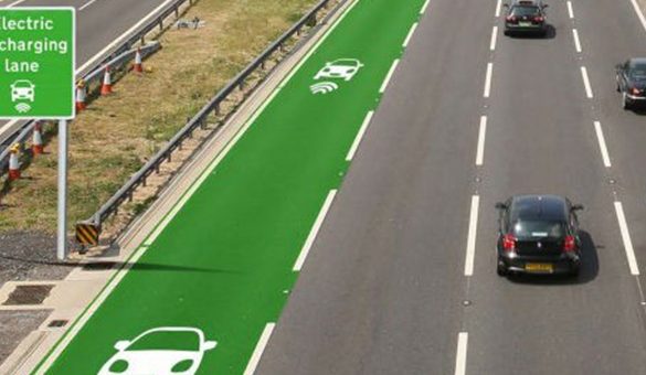 Reino Unido testa ruas que recarregam seu carro elétrico enquanto você dirige