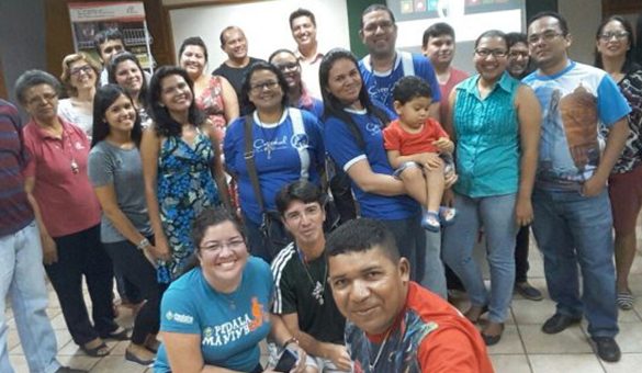 Oficina de redes sociais Livraria Paulinas com Marcus Pessoa
