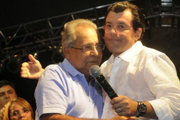 Amazonino Mendes e Eduardo Braga / Foto : ACrítica