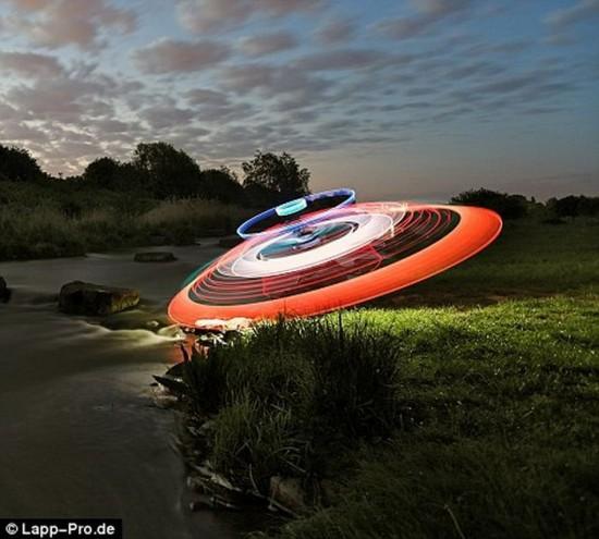 Exemplos criativos de Light painting