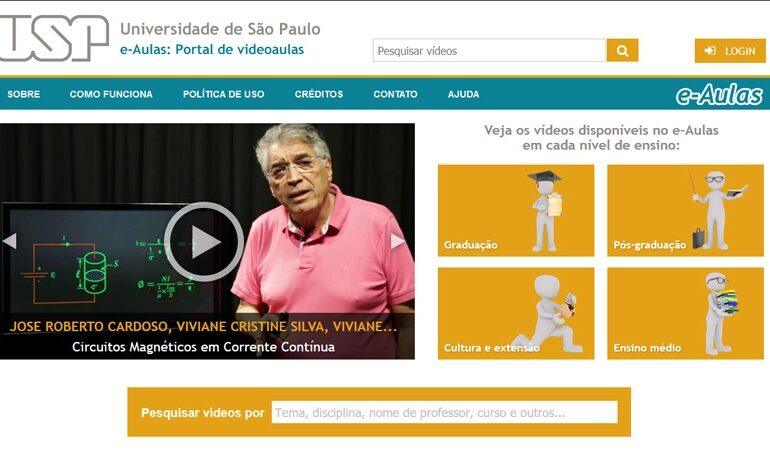 800 videoaulas grátis pela Universidade São Paulo