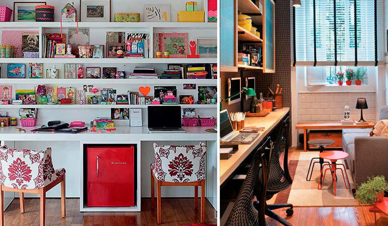 20 Ideias de Ambientes Criativos
