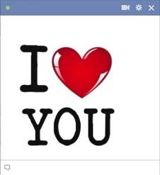 Emoticon I Love You