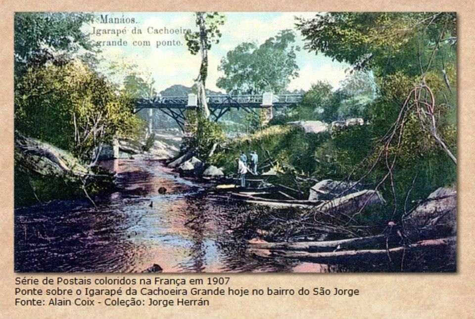Igarapé da Cachoeira Grande Antigamente