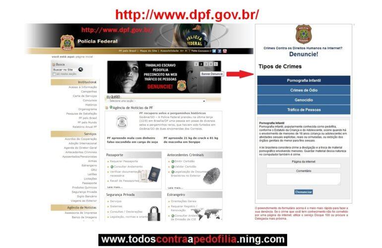 DENUNCIE : Trabalho Escravo, Pedofilia, Preconceito na Web, Tráfico de Pessoas
