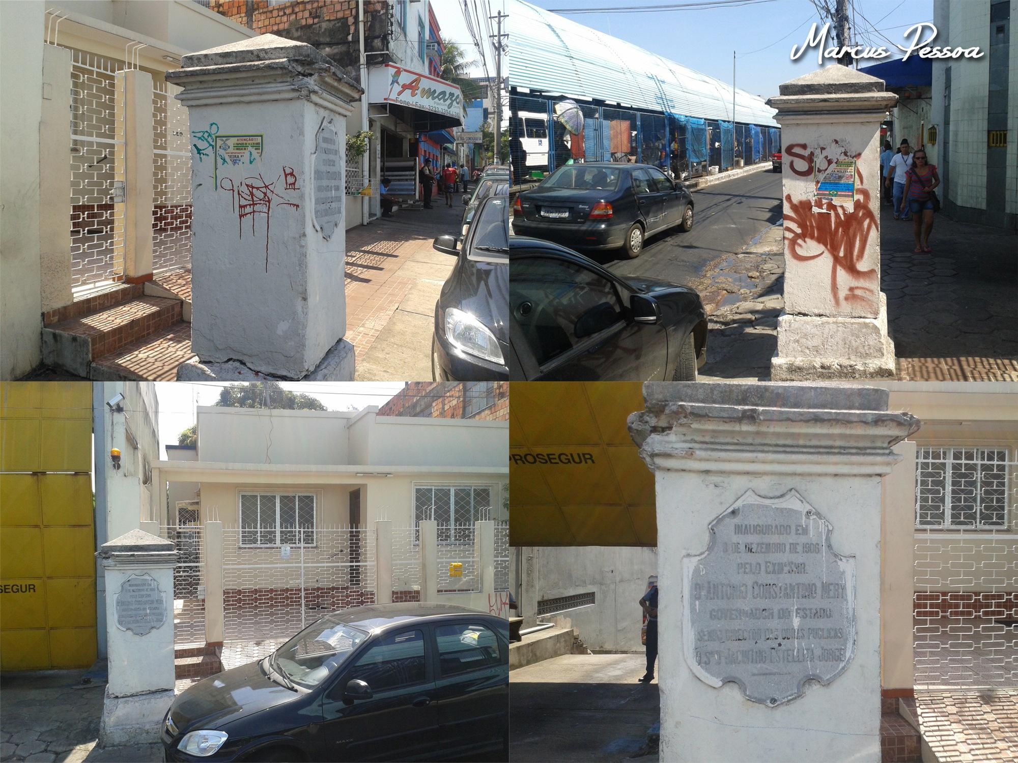 Marco Inaugural da Rua João Coelho (1906), Atual Avenida Constantino Nery.