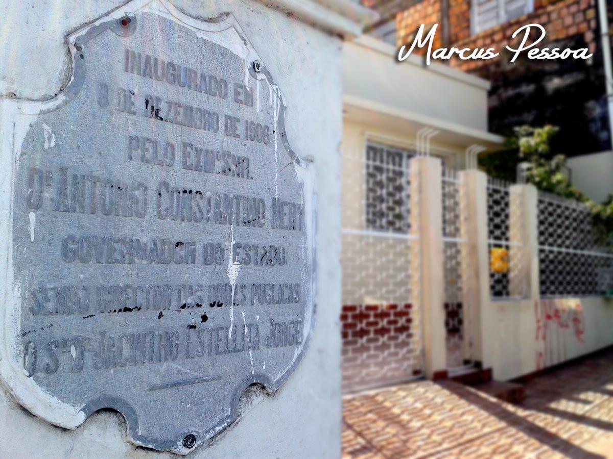 Marco Inaugural da Avenida Constantino Nery (1906)