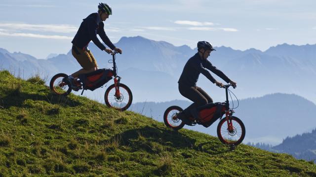 Mountain bike entra, trazendo uma experiência gratificante e permitindo longas distâncias.
