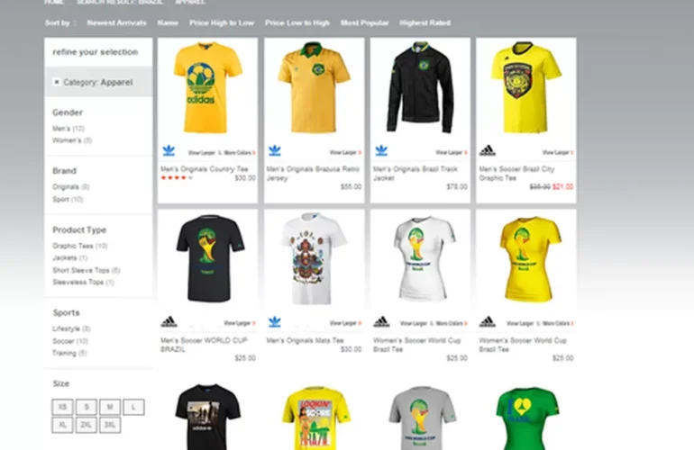 Adidas suspende vendas de blusas do Brasil com conotação sexual