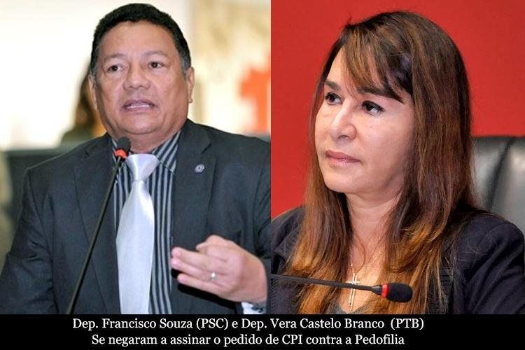 Apenas 2 deputados amazonenses se negaram a assinar a petição de CPI da Pedofilia