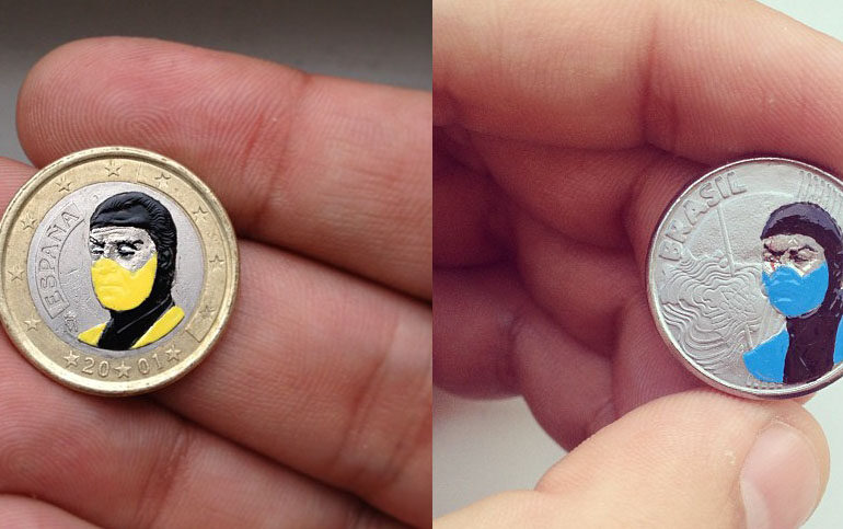 Moedas criativas por André Levy