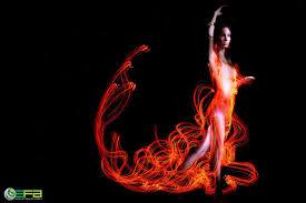 Exemplos criativos de Light painting