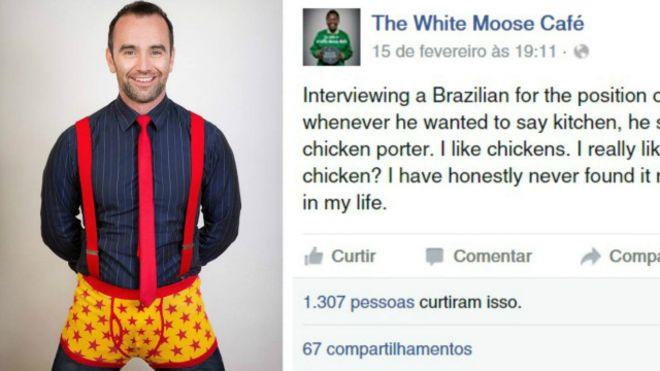Brasileiros travam guerra virtual contra café em Dublin após piada com erro de inglês