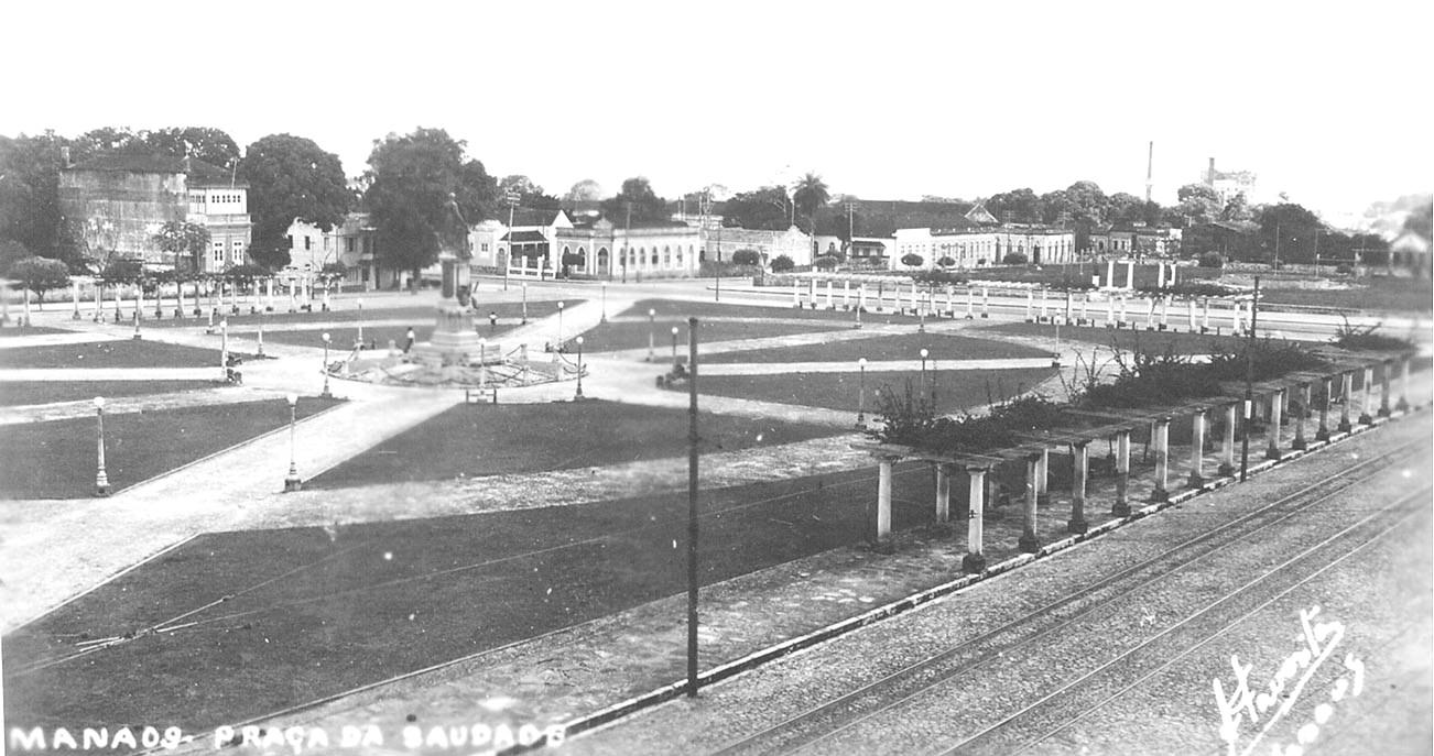 Historia da Praca da Saudade em Manaus