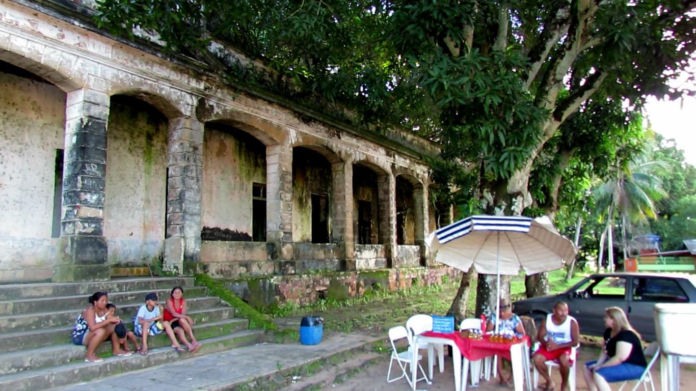 Ruínas Históricas de Paricatuba, no Iranduba em 2017