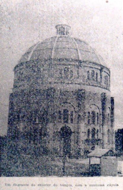 Santuário Nossa Senhora de Fátima em Manaus / Reprodução O Jornal, 4 de Maio de 1960