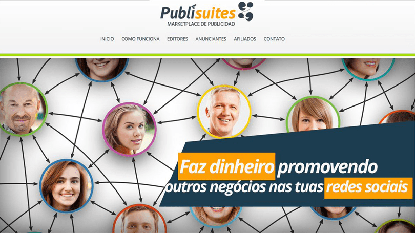 Use esse site para ganhar euros com seu site e redes sociais