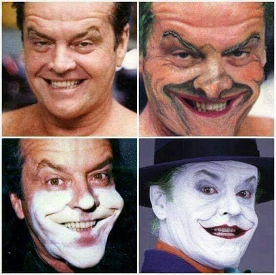 Jack Nicholson interpretando Joker (Coringa)