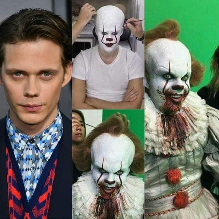 Ator Bill Skarsgård para interpretar o palhaço Pennywise em "It a coisa"