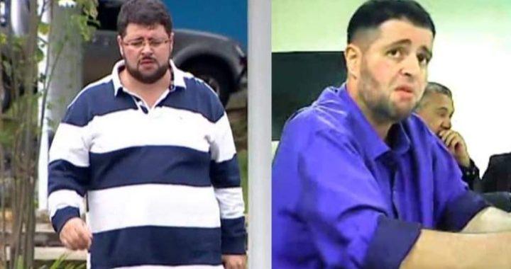 O médico Mouhamad Moustafa, antes e durante a prisão