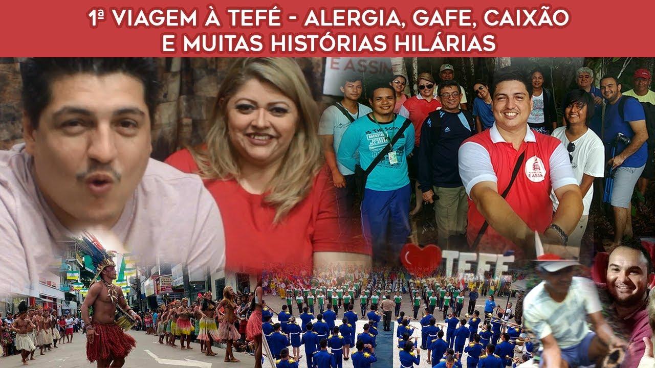 1ª viagem à Tefé - alergia, gafe, caixão e muitas histórias hilárias