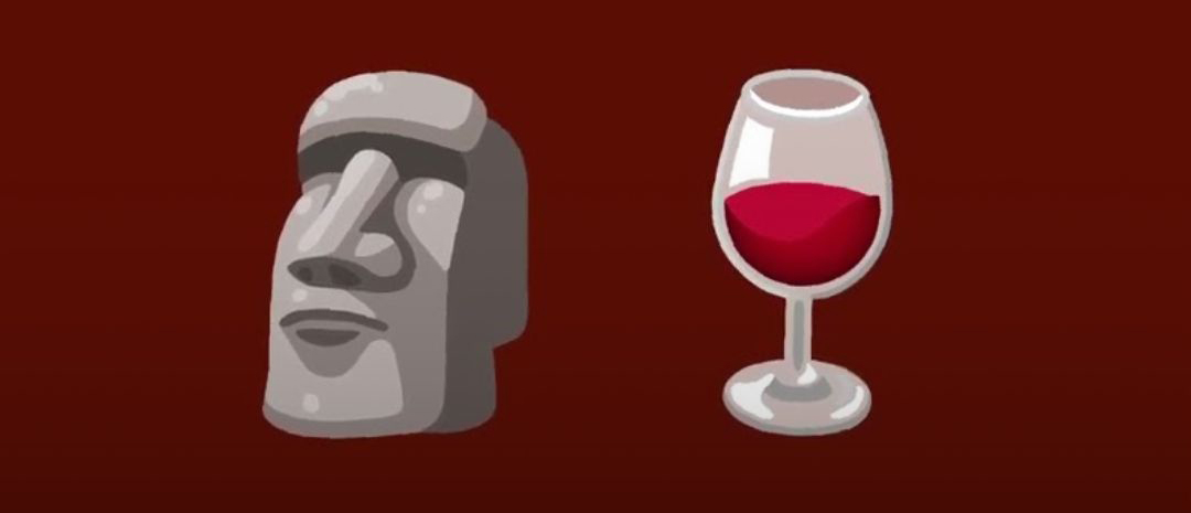 Confira o significado dos emojis de taça de vinhos e cabeça de